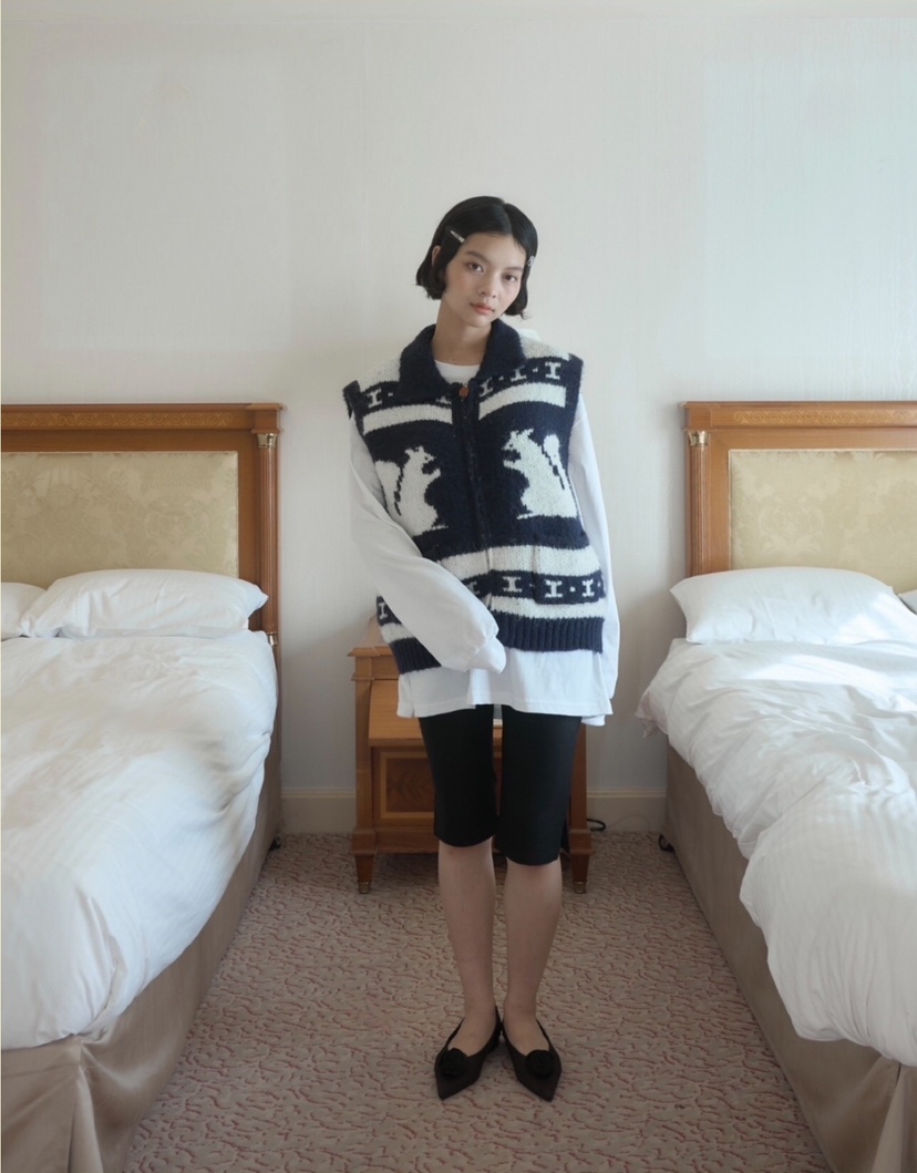 LIKEVAM東大門代購女士新款真品推薦熱賣休閑時尚人氣馬甲LIKEVAM馬甲