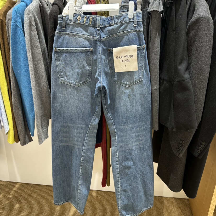 WE ARE/WELOVER東大門實拍女裝新款真品推薦時尚牛仔褲SHOP_WE ARE牛仔褲