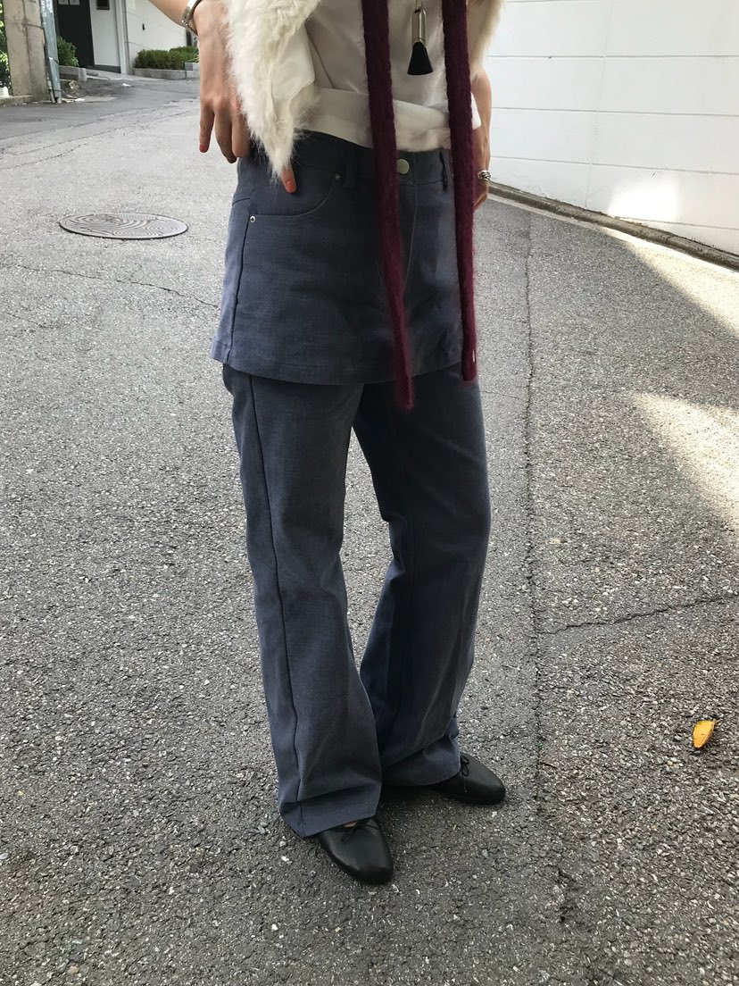 ESCHER韓國直郵女裝新品時尚休閑推薦真品人氣熱賣裙褲ESCHER裙褲