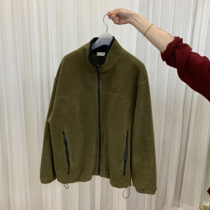 JINSIM韓國直郵女士新品真品時尚人氣休閑熱賣夾克抓絨拉鏈JINSIM夾克圖色3