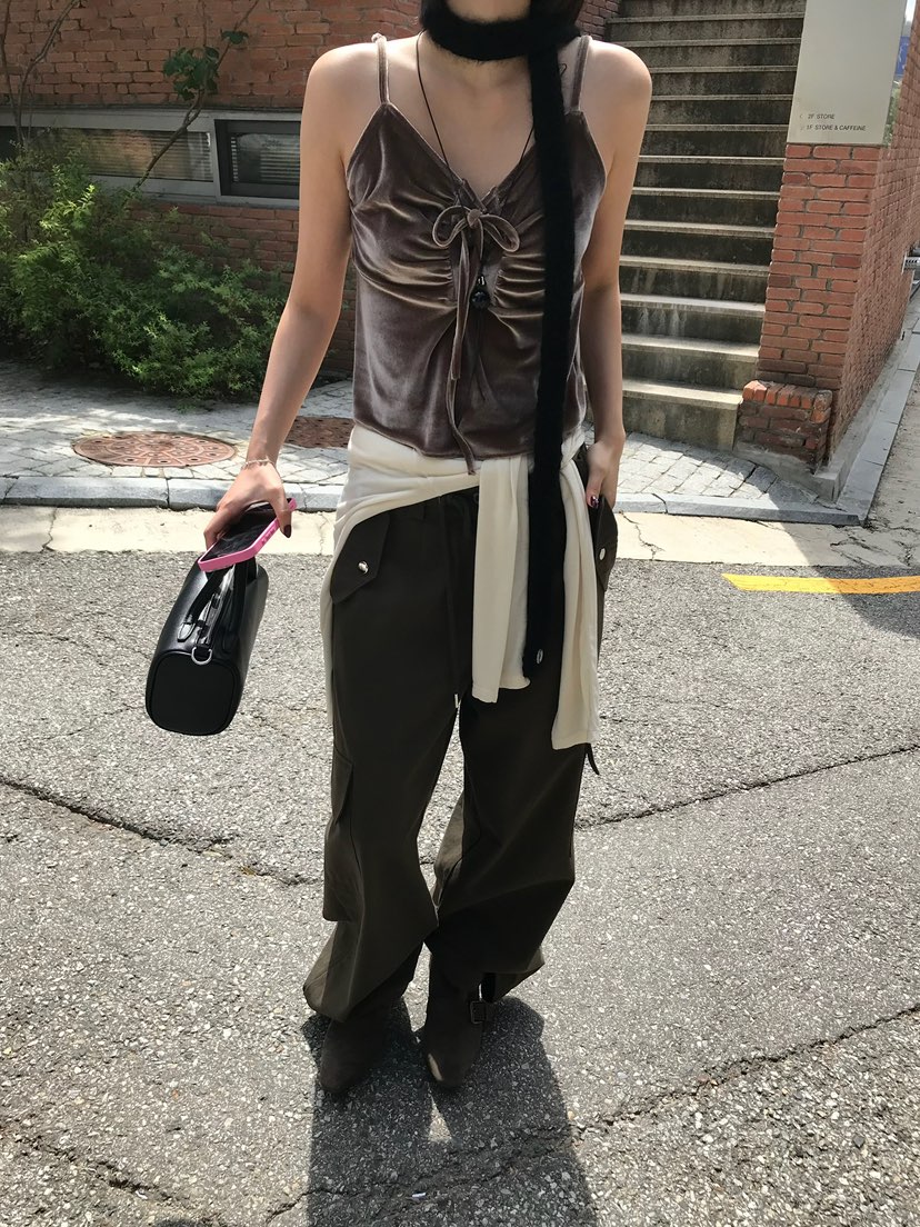 ESCHER東大門實拍女士新品人氣推薦休閑熱賣時尚吊帶背心ESCHER吊帶/背心