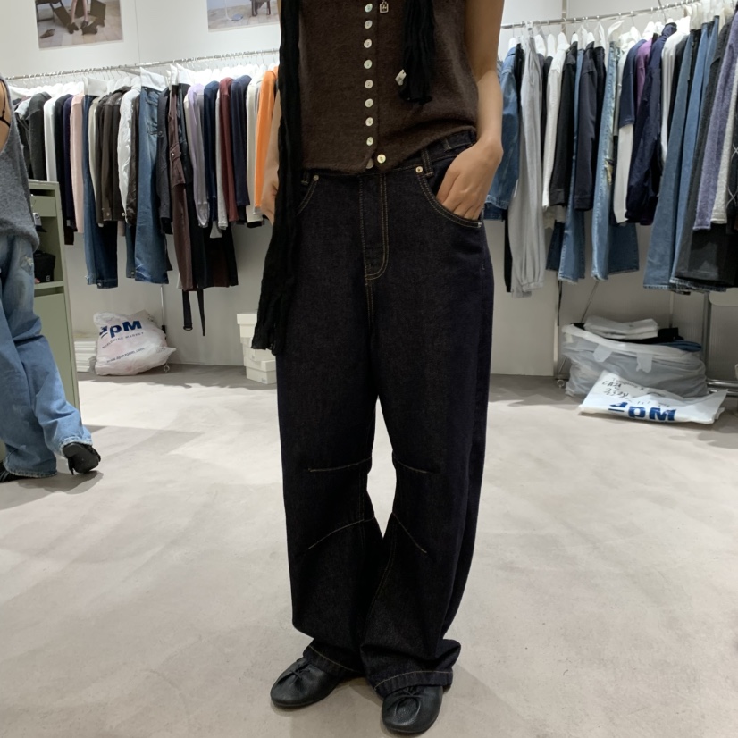 TEMPTING韓國直郵女裝新品人氣時尚真品推薦休閑熱賣牛仔褲TEMPTING牛仔褲