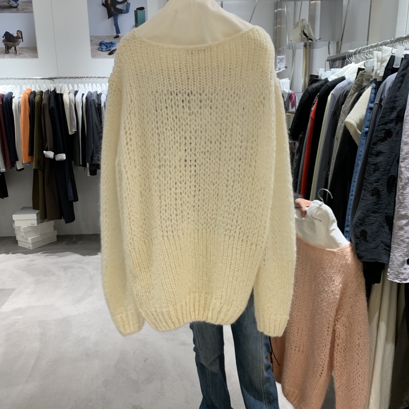 TEMPTING東大門實拍女士新品時尚真品針織衫不含腰帶網眼TEMPTING針織衫