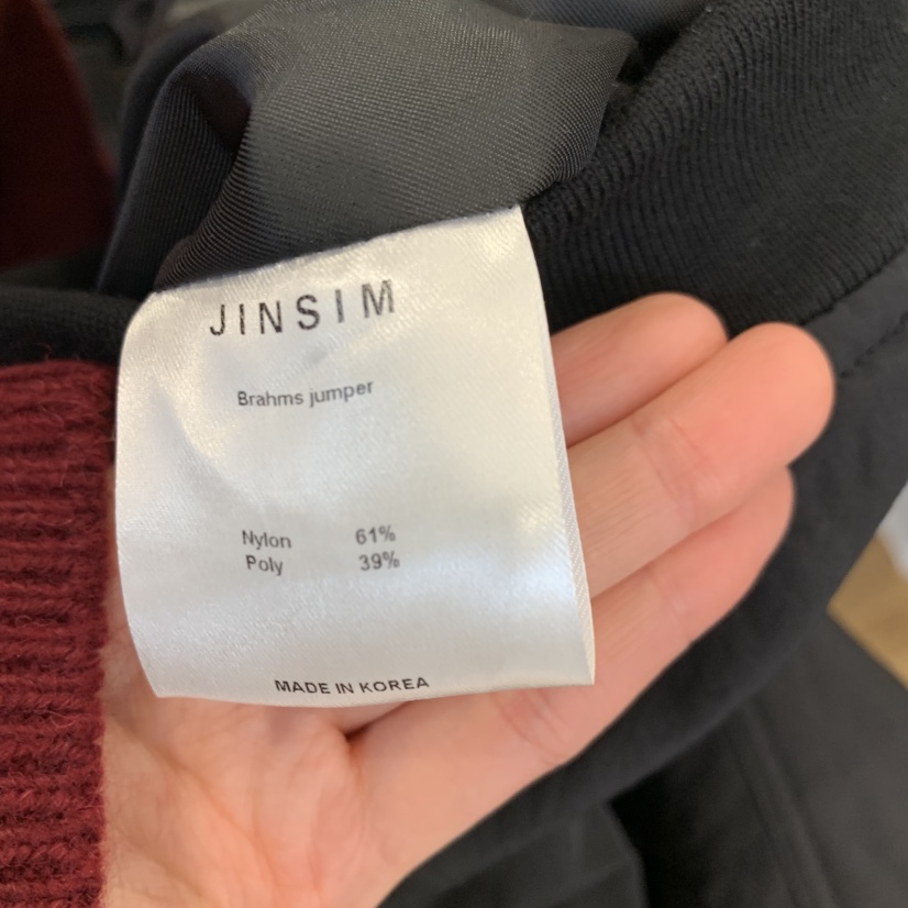 JINSIM東大門代購女裝新品時尚休閑人氣推薦短款棉服拉鏈JINSIM短款棉服