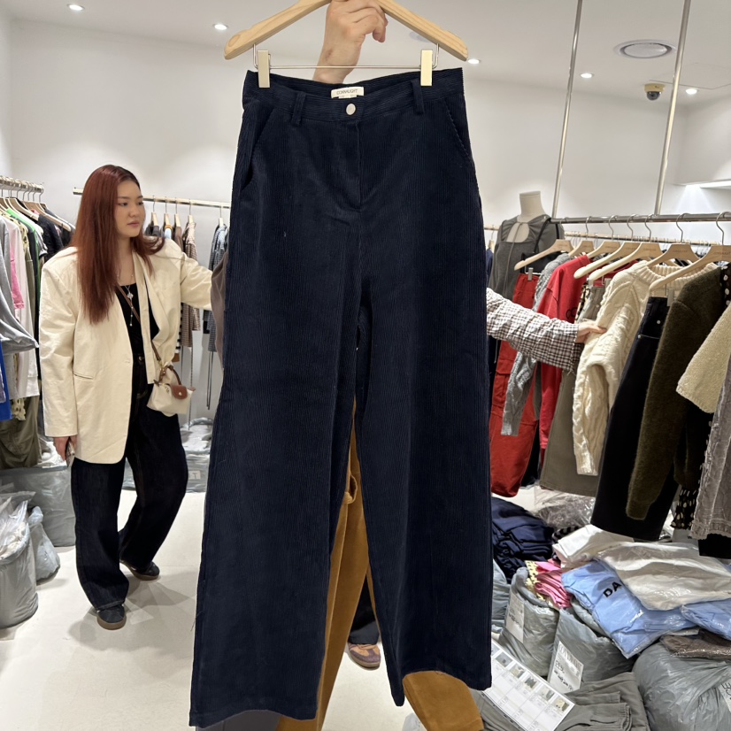 CONNAUGHT/DAILYJUD韓國直郵女裝新款真品休閑休閑褲燈芯絨CONNAUGHT/DAILYJUD休閑褲圖色2