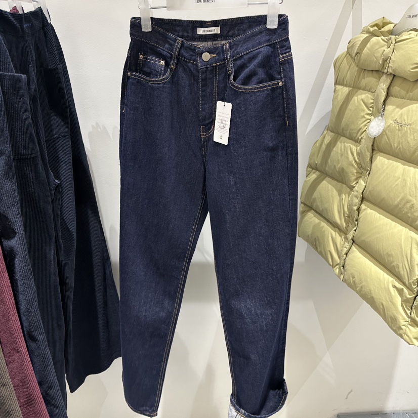 LOW MOMENT東大門直郵女裝新品真品人氣推薦休閑熱賣牛仔褲LOW MOMENT牛仔褲圖色1