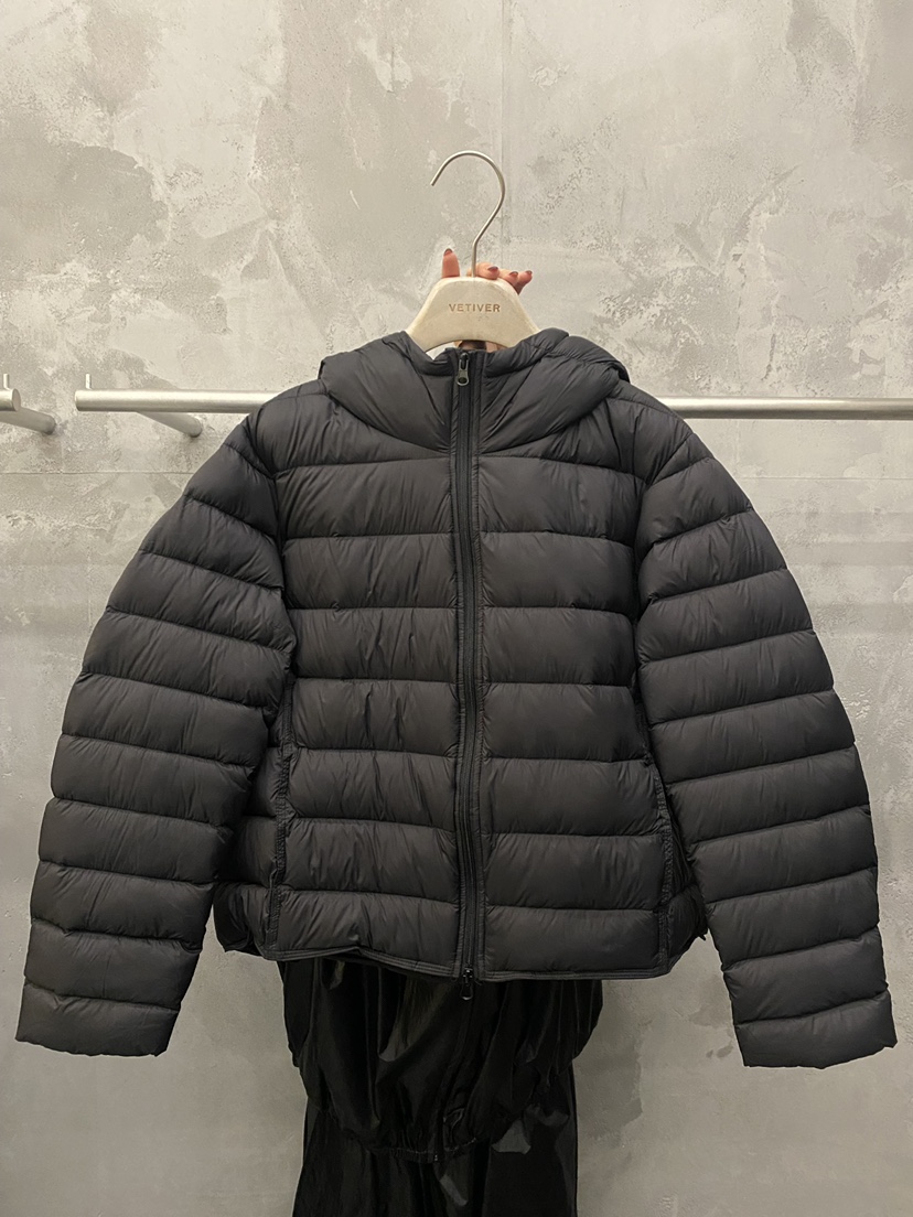 THE VETIVER-A東大門代購女裝新款休閑推薦短款羽絨服絨VETIVER短款羽絨服圖色3