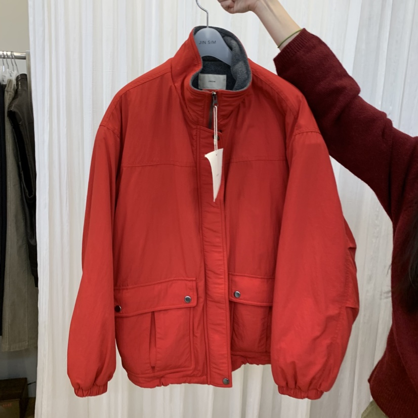 JINSIM韓國直郵女士新品真品熱賣休閑人氣時尚推薦夾克夾棉JINSIM夾克圖色1