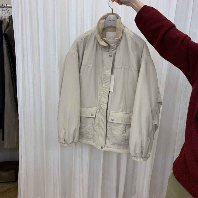 JINSIM韓國直郵女士新品真品熱賣休閑人氣時尚推薦夾克夾棉JINSIM夾克圖色2
