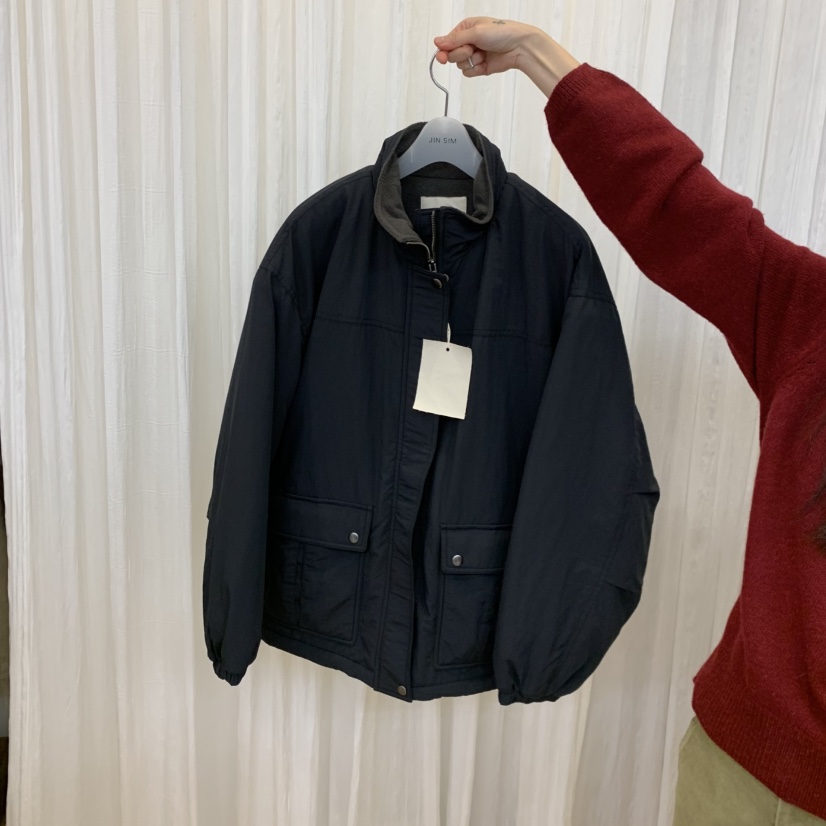 JINSIM韓國直郵女士新品真品熱賣休閑人氣時尚推薦夾克夾棉JINSIM夾克圖色3