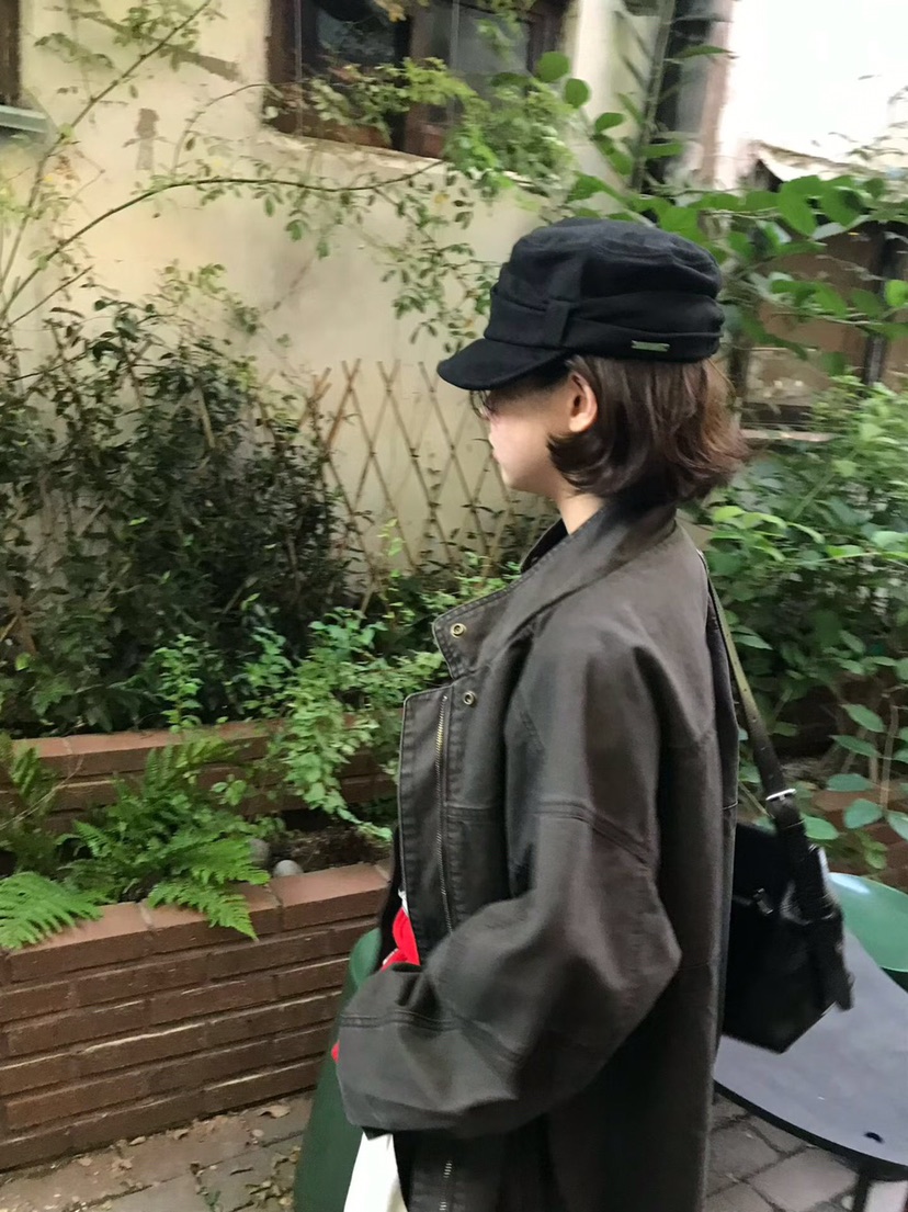 AGO東大門實拍女裝新款熱賣時尚真品休閑人氣推薦夾克染色AGO夾克
