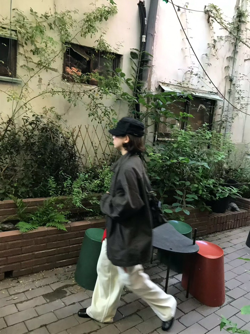 AGO東大門實拍女裝新款熱賣時尚真品休閑人氣推薦夾克染色AGO夾克