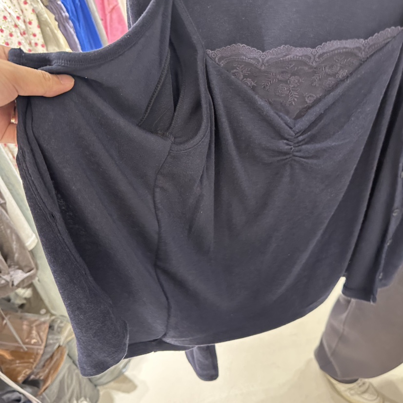 CONNAUGHT/DAILYJUD東大門代購女裝新款推薦開衫假兩件雙層開衫CONNAUGHT/DAILYJUD開衫