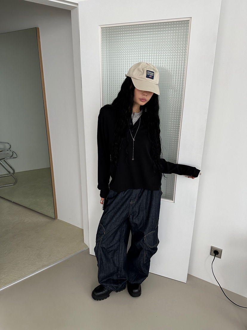 CHAV東大門代購女士新款熱賣時尚休閑人氣推薦真品牛仔褲CHAV牛仔褲