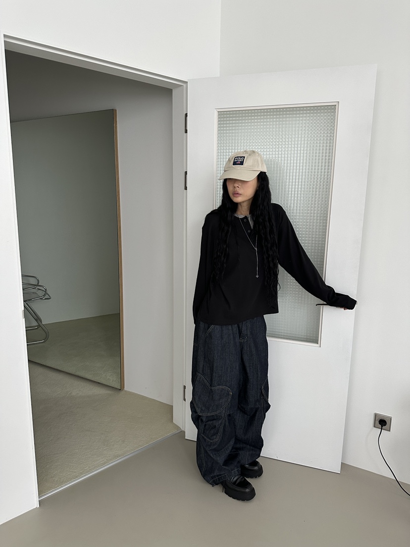 CHAV東大門代購女士新款熱賣時尚休閑人氣推薦真品牛仔褲CHAV牛仔褲