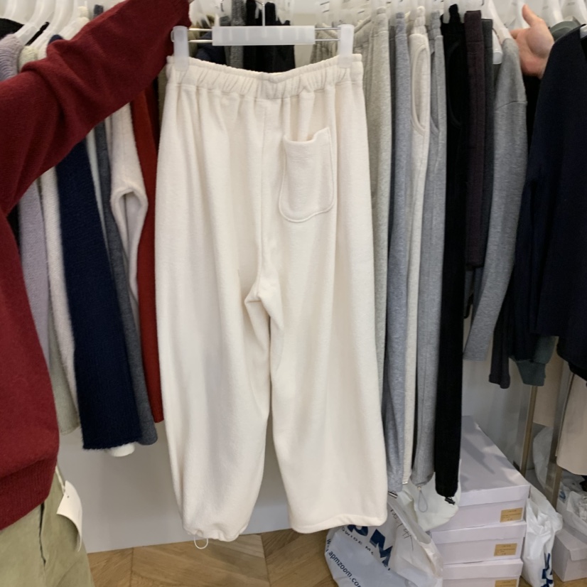JINSIM東大門實拍女士新品熱賣真品休閑推薦時尚休閑褲毛圈JINSIM休閑褲