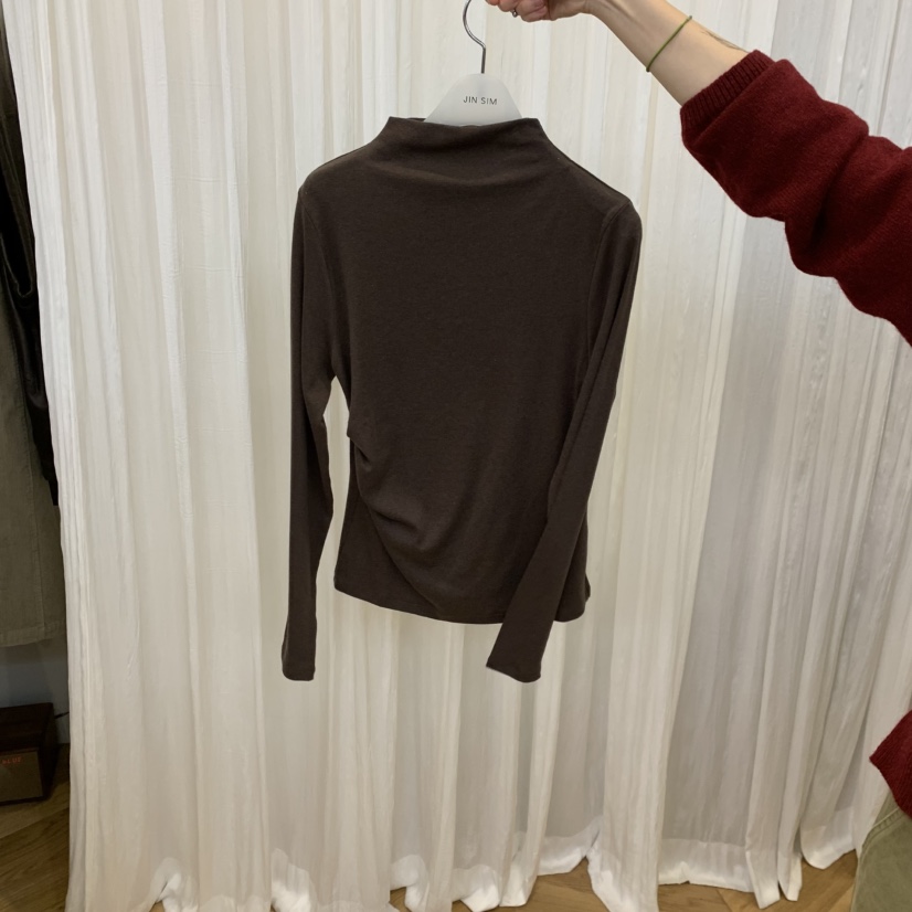 JINSIM韓國代購女裝新款推薦熱賣真品時尚人氣休閑長袖T恤JINSIM長袖T恤圖色3