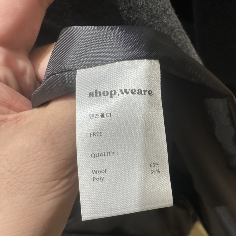 WE ARE/WELOVER東大門直郵女士新品時尚熱賣中長款大衣SHOP_WE ARE中長款大衣