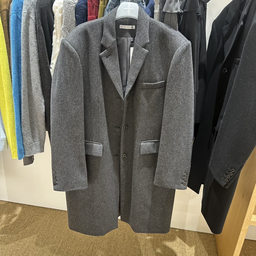 WE ARE/WELOVER東大門直郵女士新品時尚熱賣中長款大衣SHOP_WE ARE中長款大衣圖色1灰色