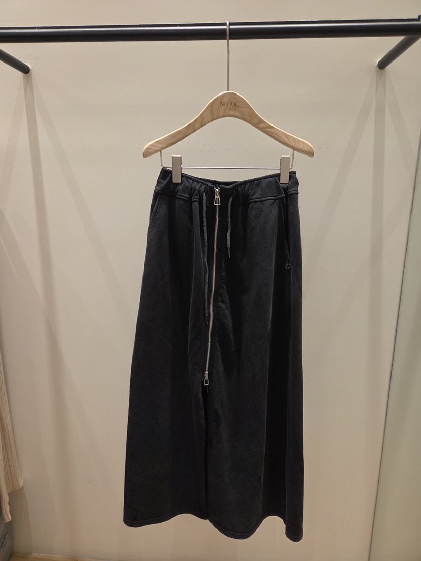 NEOUL韓國直郵女裝新品真品時尚人氣熱賣推薦長裙雙向拉鏈NEOUL/ahin雙領標簽長裙圖色2