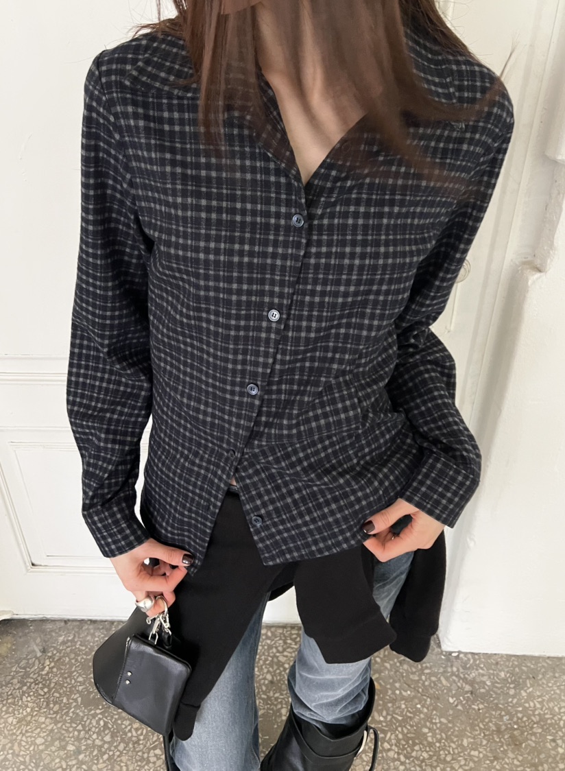 NOVUS東大門實拍女裝新品休閑熱賣推薦人氣真品襯衫蕾絲衫NOVUS襯衫/蕾絲衫