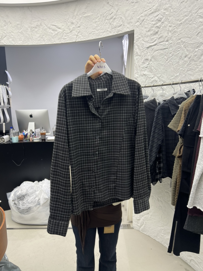NOVUS東大門實拍女裝新品休閑熱賣推薦人氣真品襯衫蕾絲衫NOVUS襯衫/蕾絲衫圖色2