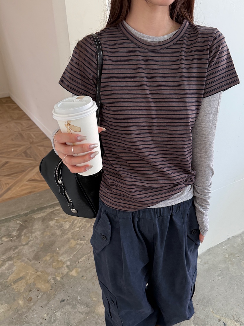 UNBOUND韓國直郵女裝新款推薦人氣休閑熱賣時尚真品T恤UNBOUNDT恤