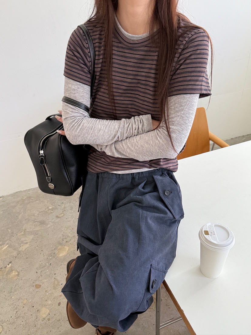 UNBOUND韓國直郵女裝新款推薦人氣休閑熱賣時尚真品T恤UNBOUNDT恤