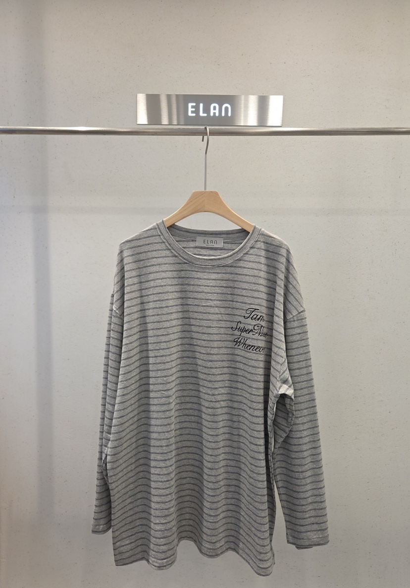 ELAN東大門實拍女士新款休閑時尚人氣真品推薦熱賣長袖T恤ELAN長袖T恤圖色1