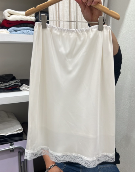 AHOY韓國直郵女裝新品休閑時尚熱賣推薦半身裙中短裙蕾絲AHOY半身裙/中短裙圖色1