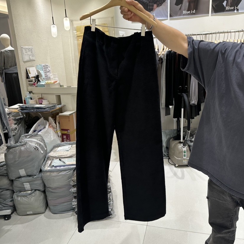 BLUEI-D/N SHARP東大門實拍女士新品人氣休閑褲不含腰帶Blue i-d/N SHARP休閑褲圖色4
