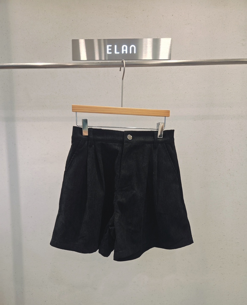ELAN韓國代購女裝新款推薦人氣真品熱賣休閑時尚短褲燈芯絨ELAN短褲圖色4
