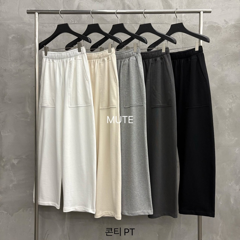 MUTE-P東大門實拍女裝新品熱賣推薦休閑真品時尚人氣休閑褲MUTE休閑褲