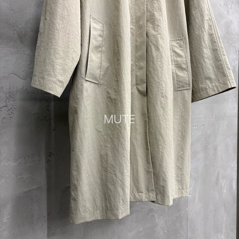 MUTE-P韓國直郵女裝新款真品人氣推薦休閑熱賣時尚長款風衣MUTE長款風衣