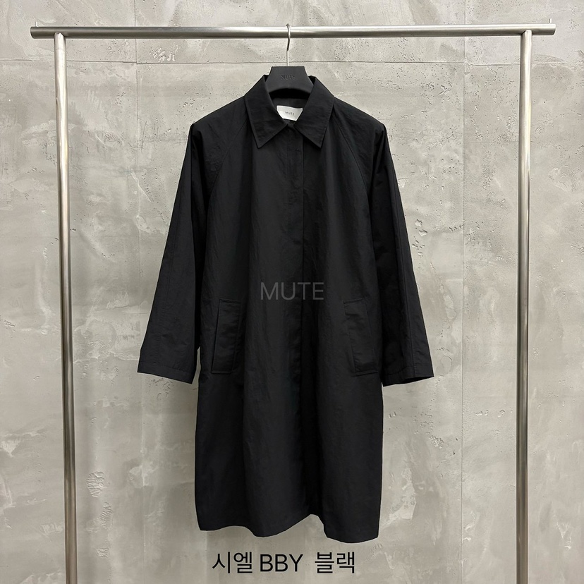 MUTE-P韓國直郵女裝新款真品人氣推薦休閑熱賣時尚長款風衣MUTE長款風衣圖色3