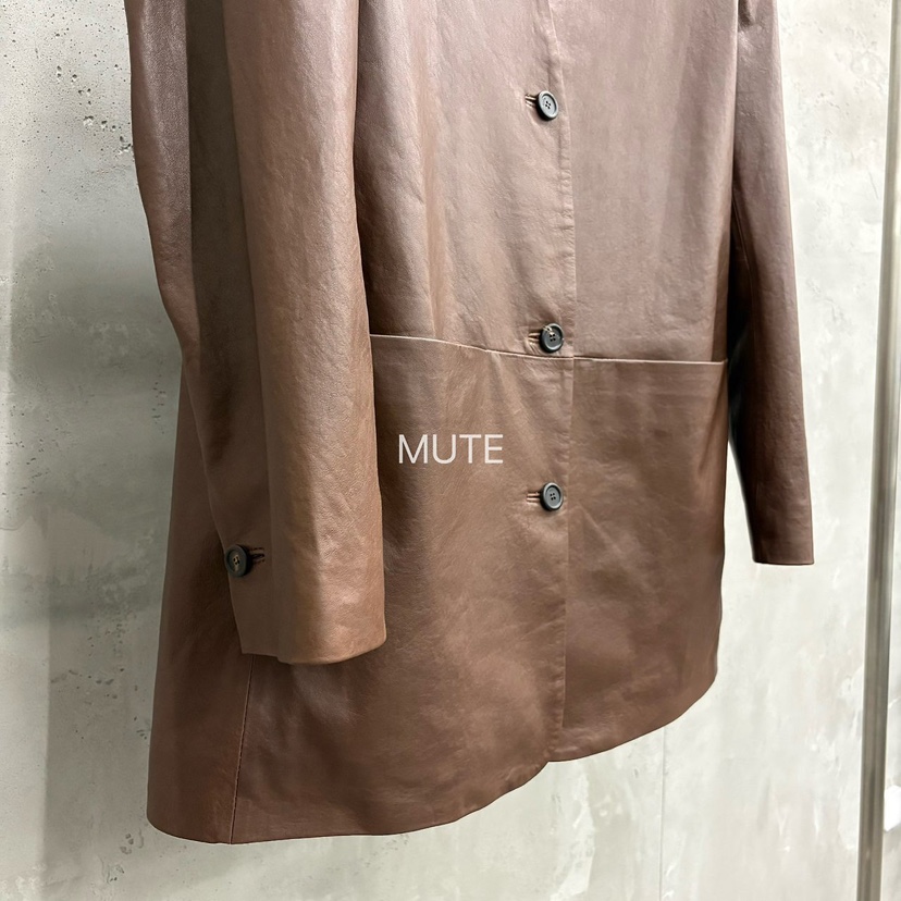 MUTE-P東大門代購女裝新品推薦時尚真品熱賣休閑皮衣皮革MUTE皮衣