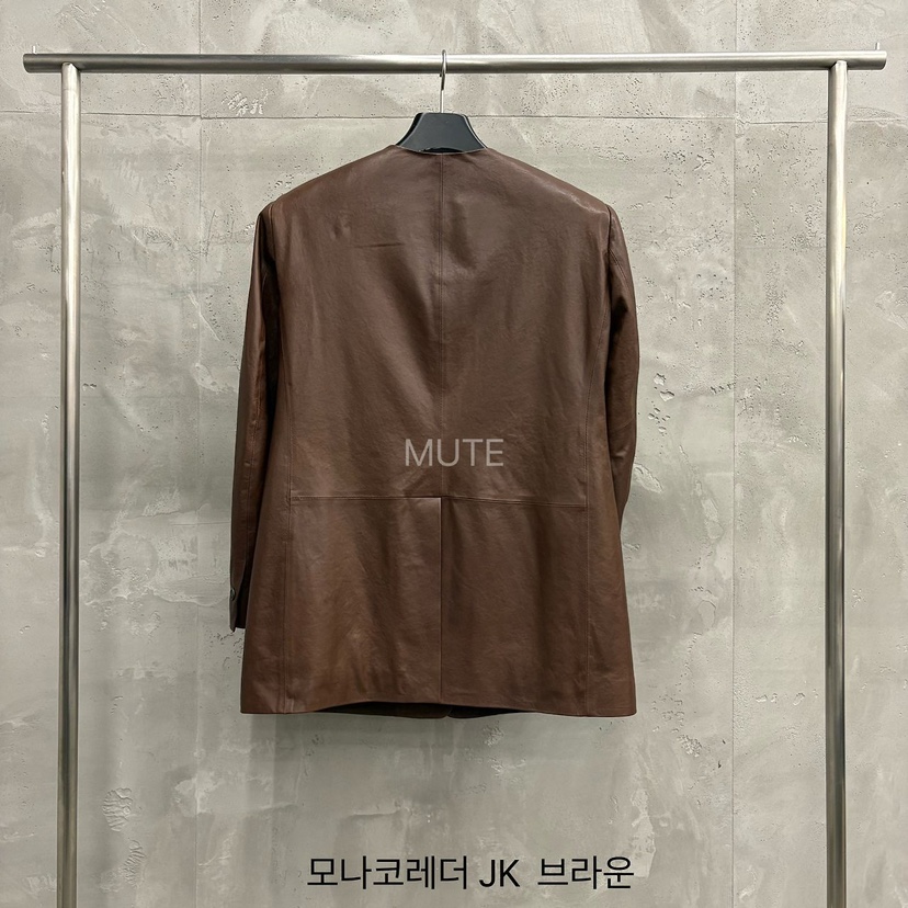 MUTE-P東大門代購女裝新品推薦時尚真品熱賣休閑皮衣皮革MUTE皮衣