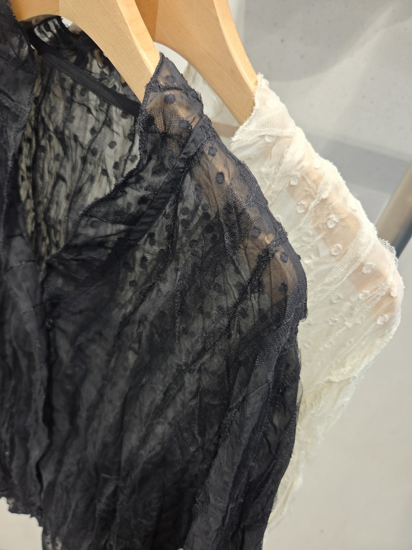 ELAN東大門實拍女裝新品推薦真品人氣時尚襯衫蕾絲衫蕾絲ELAN襯衫/蕾絲衫