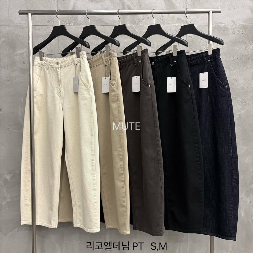 MUTE-P東大門實拍女裝新品人氣休閑真品推薦時尚熱賣休閑褲MUTE休閑褲