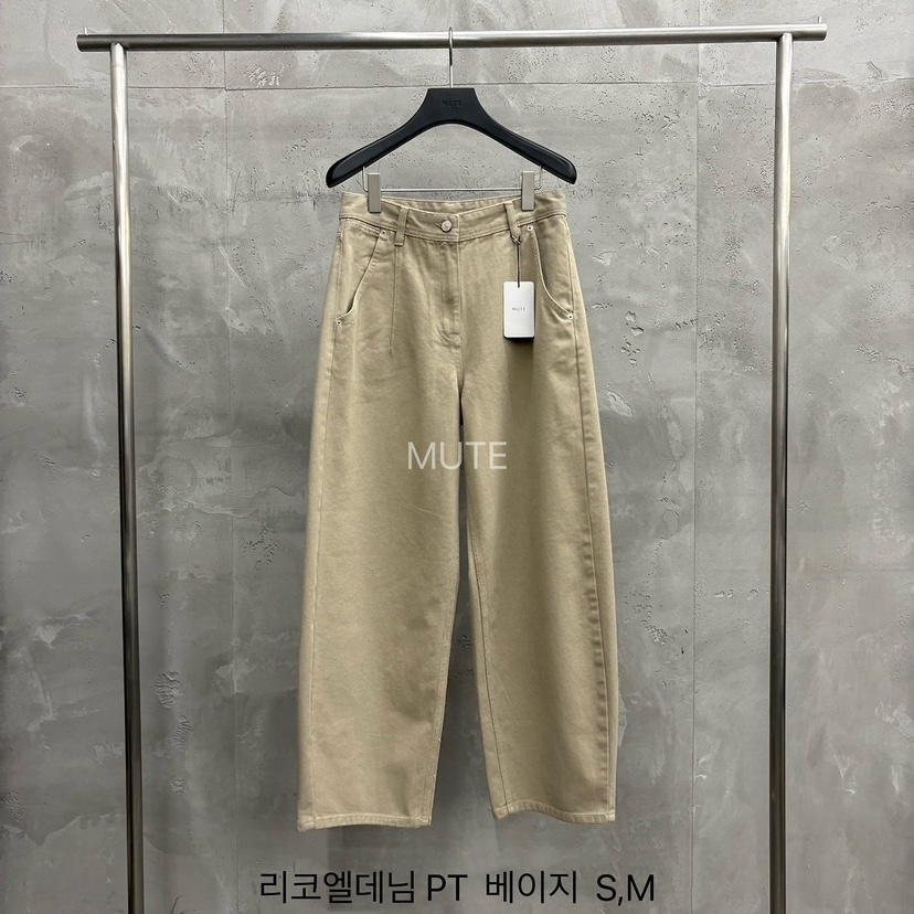 MUTE-P東大門實拍女裝新品人氣休閑真品推薦時尚熱賣休閑褲MUTE休閑褲圖色2
