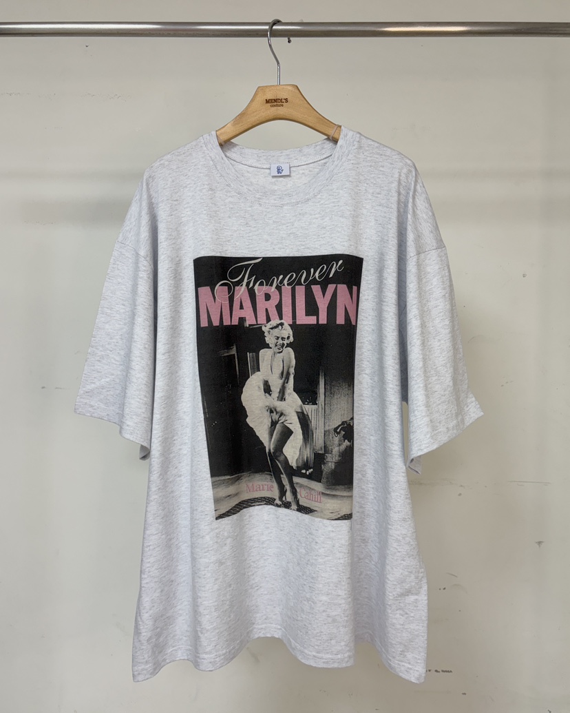MENDL S韓國代購女士新品人氣時尚推薦真品休閑熱賣T恤MENDL ST恤圖色2灰白色