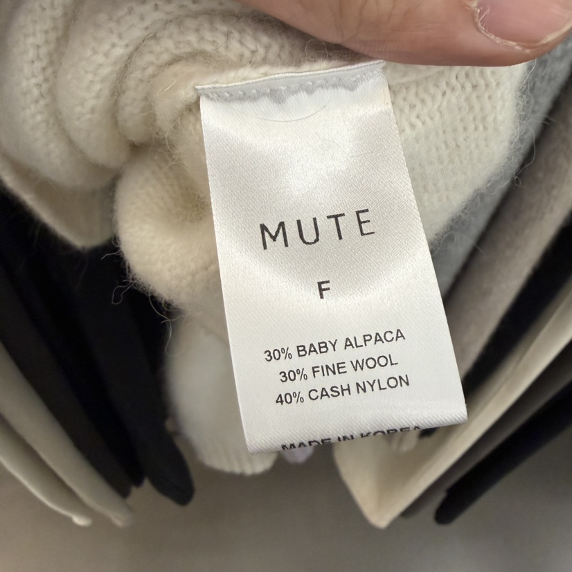 MUTE-P韓國代購女裝新品休閑熱賣推薦真品人氣時尚針織衫MUTE針織衫