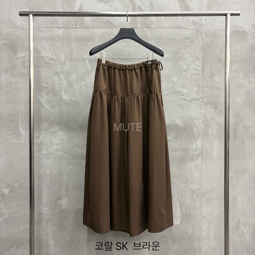MUTE-P東大門實拍女士新品推薦人氣休閑真品熱賣時尚長裙MUTE長裙圖色2