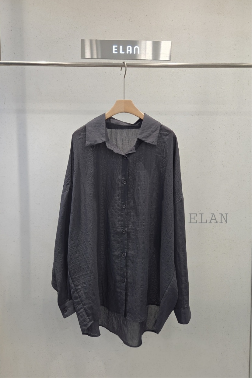 ELAN韓國直郵女裝新品推薦休閑真品時尚熱賣人氣襯衫蕾絲衫ELAN襯衫/蕾絲衫圖色3
