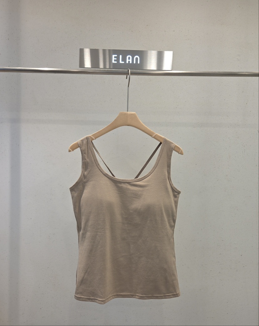 ELAN東大門實拍女士新款真品推薦人氣熱賣時尚吊帶背心無袖ELAN吊帶/背心圖色2