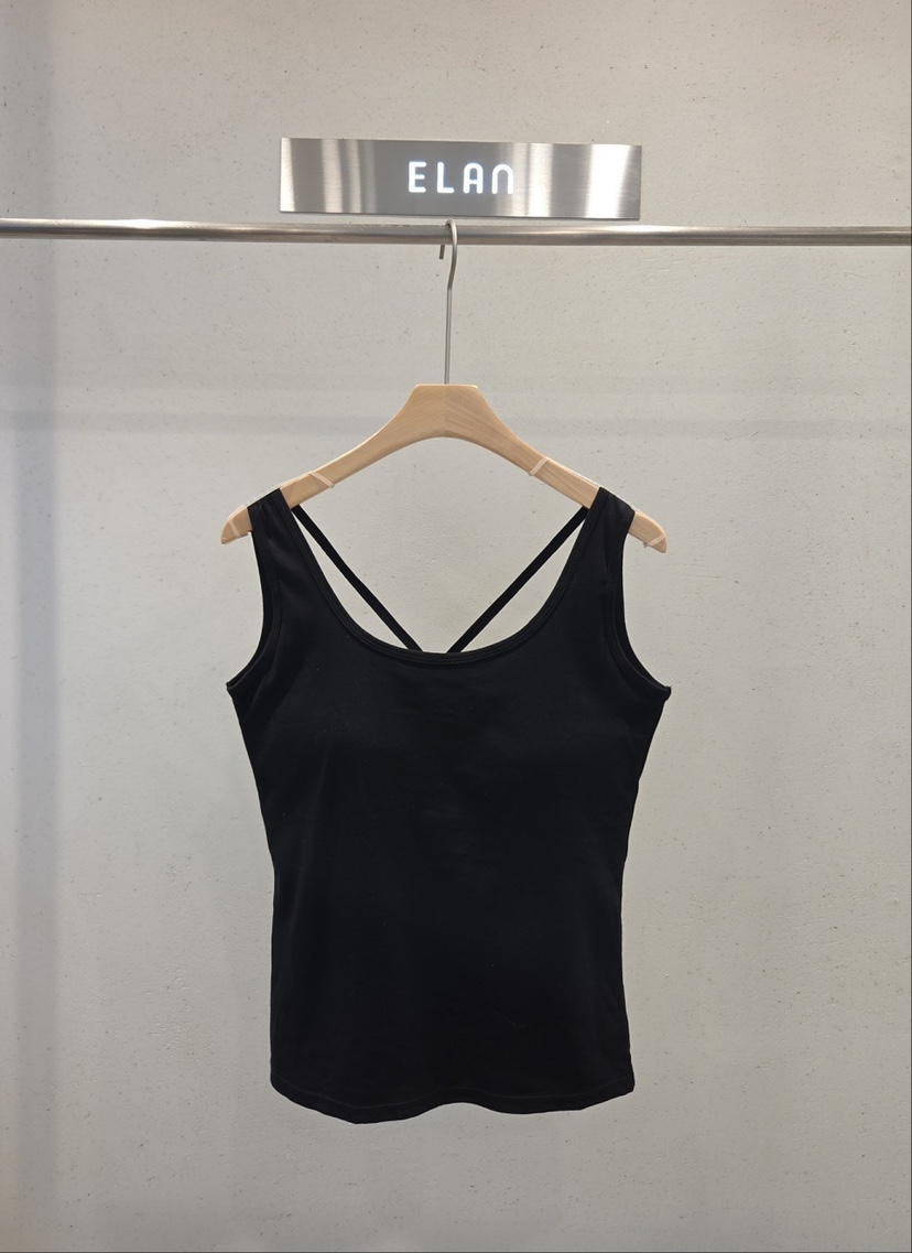 ELAN東大門實拍女士新款真品推薦人氣熱賣時尚吊帶背心無袖ELAN吊帶/背心圖色3