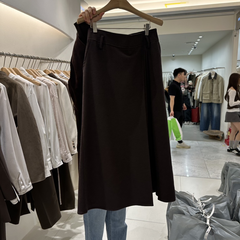 BLUEI-D/N SHARP東大門代購女士新款真品人氣熱賣長裙Blue i-d/N SHARP長裙圖色3黑色