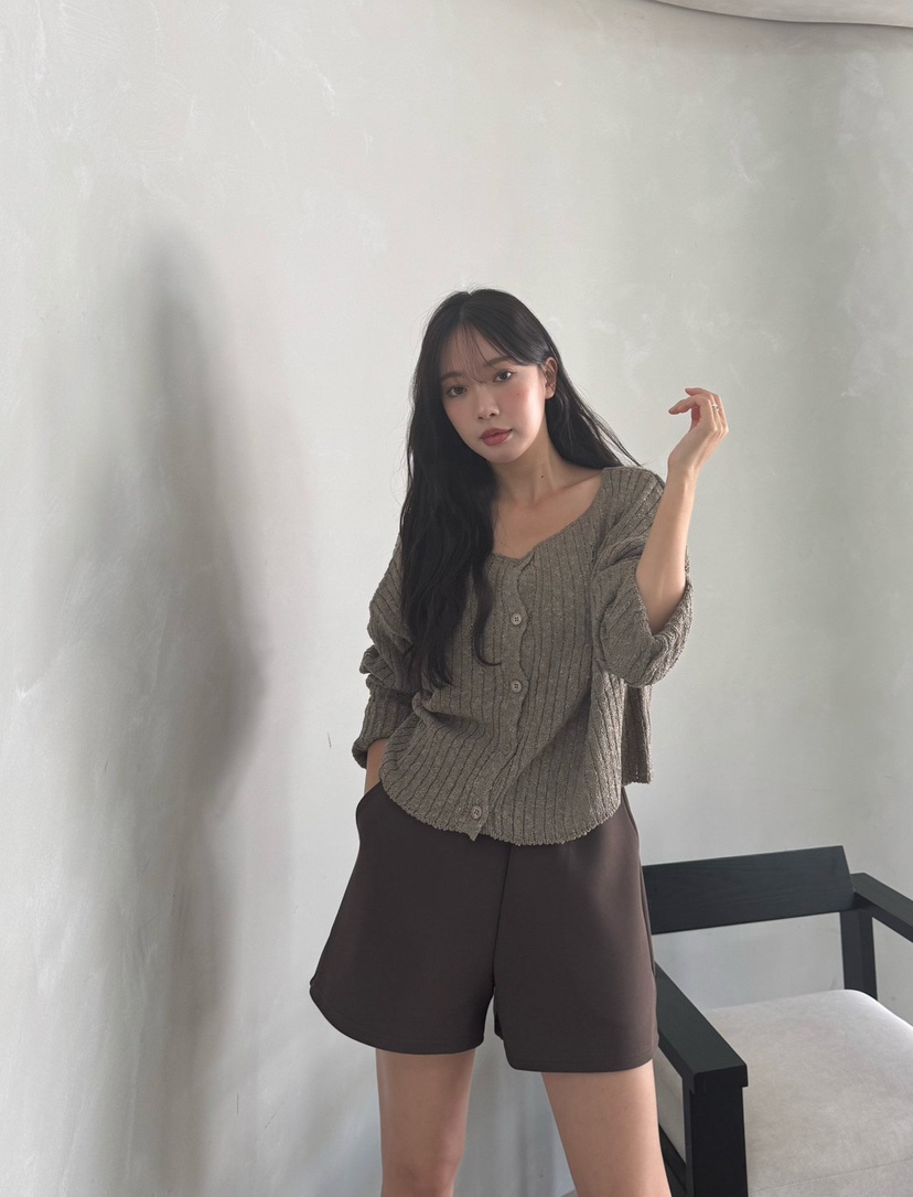 MARIGOLD韓國直郵女士新款休閑熱賣推薦真品針織衫雙面開衫MARIGOLD針織衫