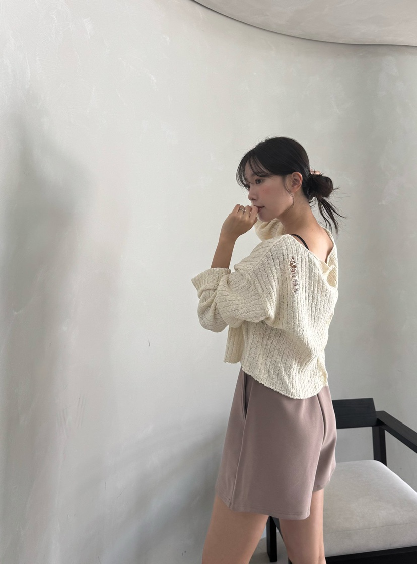 MARIGOLD韓國直郵女士新款休閑熱賣推薦真品針織衫雙面開衫MARIGOLD針織衫