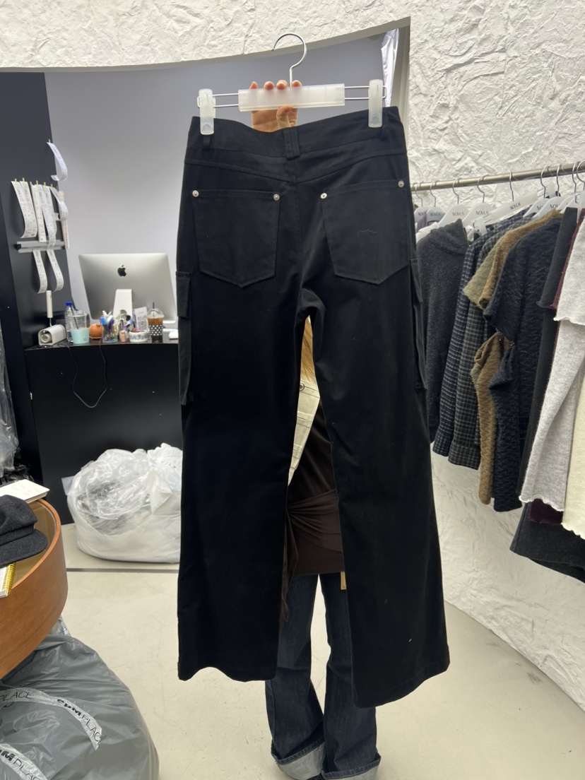 NOVUS韓國直郵女士新品熱賣休閑時尚推薦人氣休閑褲喇叭褲NOVUS休閑褲